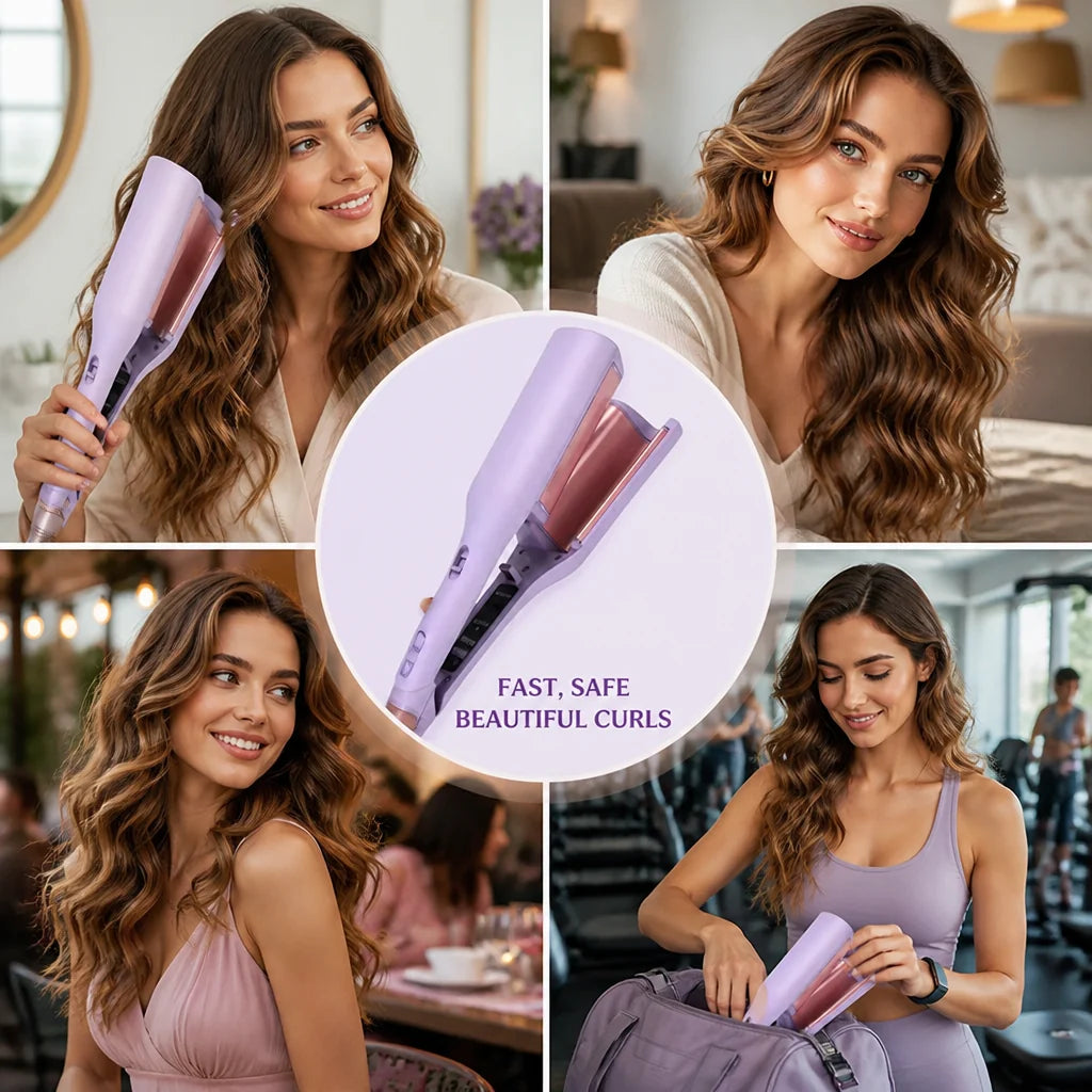 CurlRush™ — Unlock Stunning, Safe Curls in Just 10 Seconds