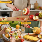 SwiftPeel™ — Slice Through Fruit Prep Frustration with Effortless Speed and Ease