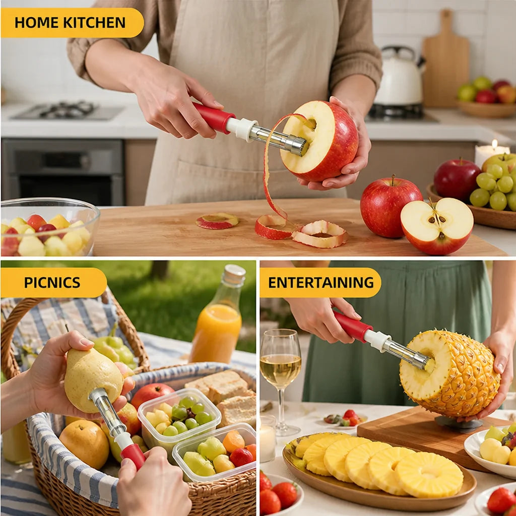 SwiftPeel™ — Slice Through Fruit Prep Frustration with Effortless Speed and Ease