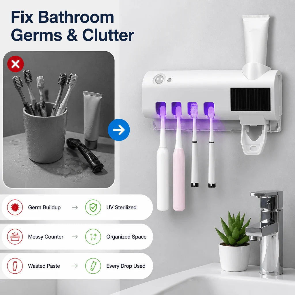 LumaPure™ — Instantly Kill Germs and Reclaim a Spotless, Stress-Free Bathroom Every Morning