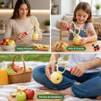 CoreSwift™ — Peel and Core Apples Instantly for Effortless Kitchen Joy