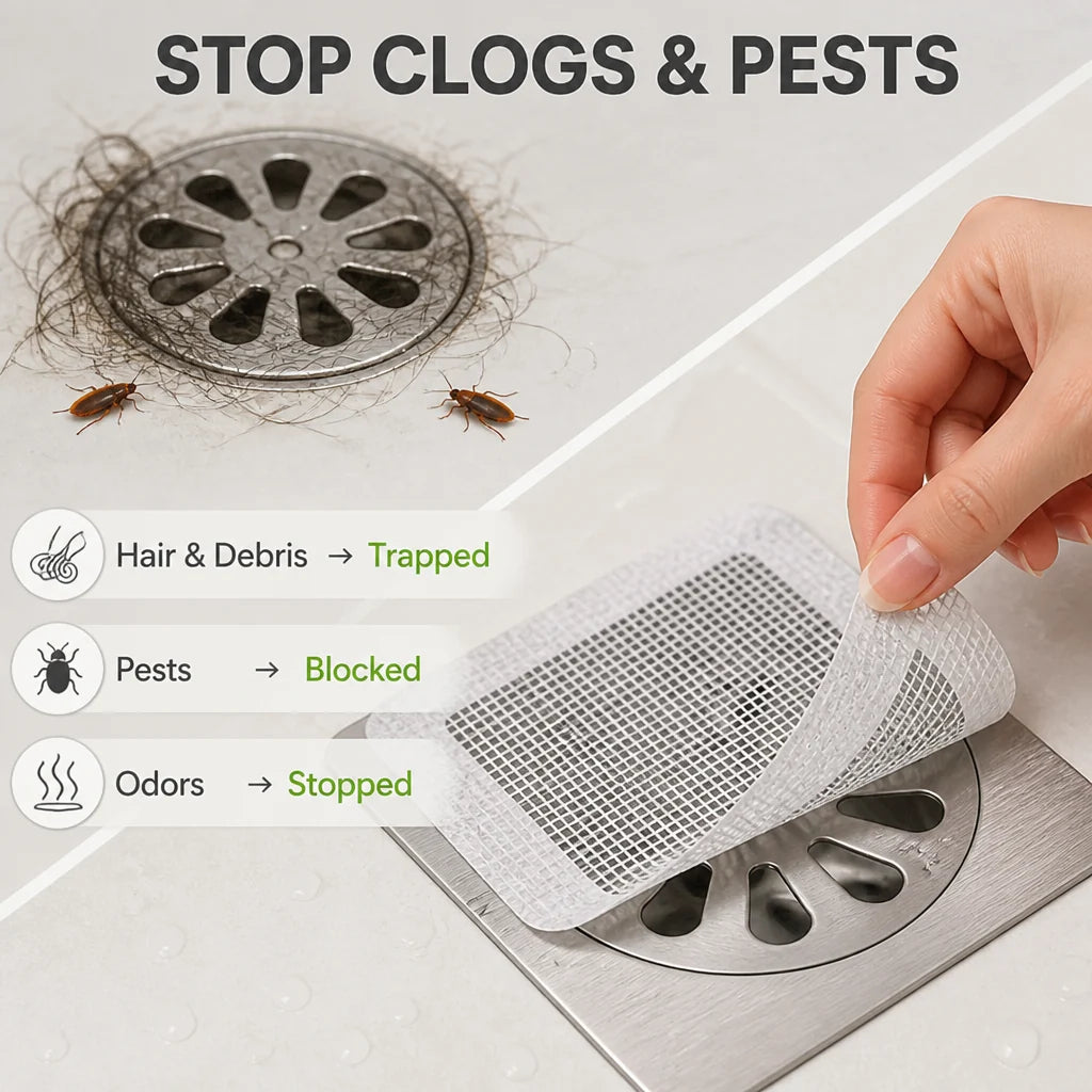 PlumbPure™ — Keep Your Drains Free, Fresh, and Pest-Proof Without Lifting a Finger