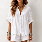 Sunnivae™ Two-Piece Lounge Set — Feel Featherlight, Flawless, and Unstoppable All Summer!