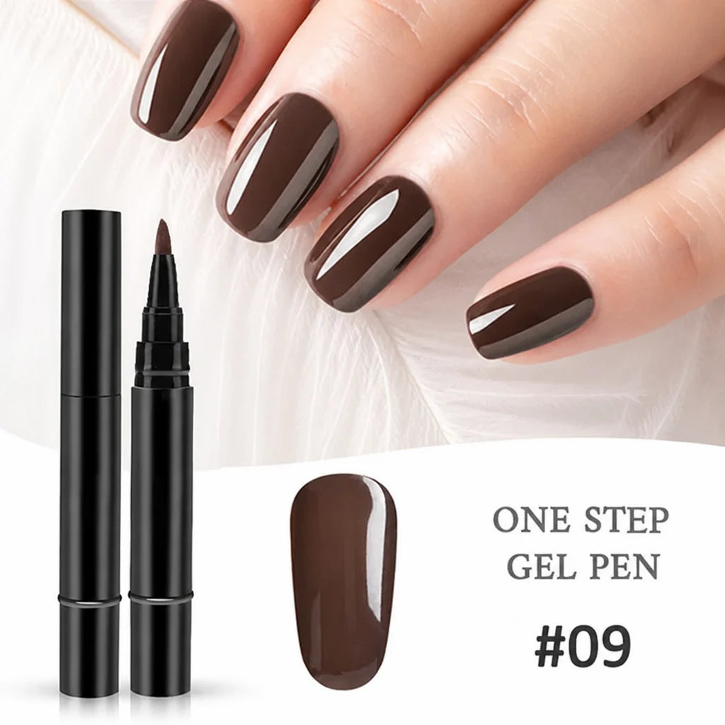 VeraBella™ All-in-One Gel Pen — Flawless, Fade-Proof Nails That Shine Through Everything