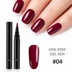 Geloria™ All-in-One Gel Pen — Flawless, Fade-Proof Nails That Shine Through Everything
