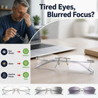 ReadEase™ Color-Adaptive Reading Glasses — Effortless Focus and All-Day Eye Comfort That Powers Your Day