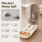 TabSplit™ Portable Pill Cutter — Perfectly Split Pills for Total Control and Peace of Mind