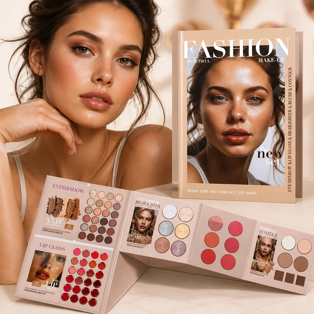 AuraCanvas™ 5-Layer Masterpiece Palette — Unleash Your Radiance and Command Every Moment