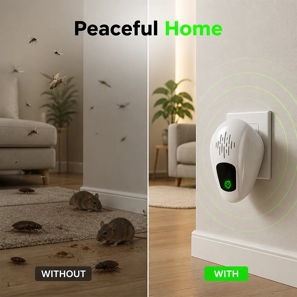 VibeGuard™ — Quietly Lock Out Pests and Reclaim Restful Nights