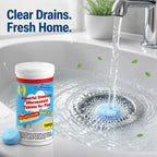 Purevia™ Effervescent Tablets — Effortless Fizzing Power That Clears Clogs and Refreshes Your Home Instantly