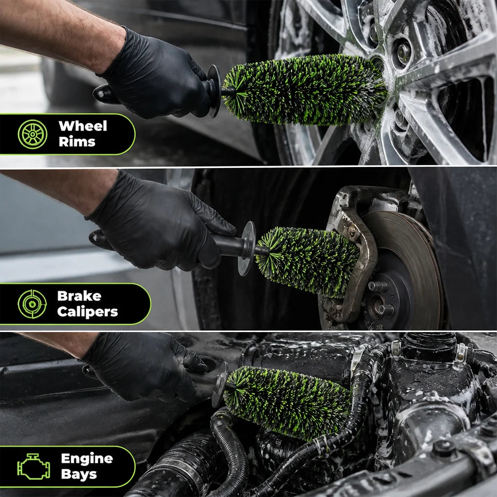 RoadRinse™ — Effortless Deep Cleaning that Protects and Primes Your Wheels to Shine Like New
