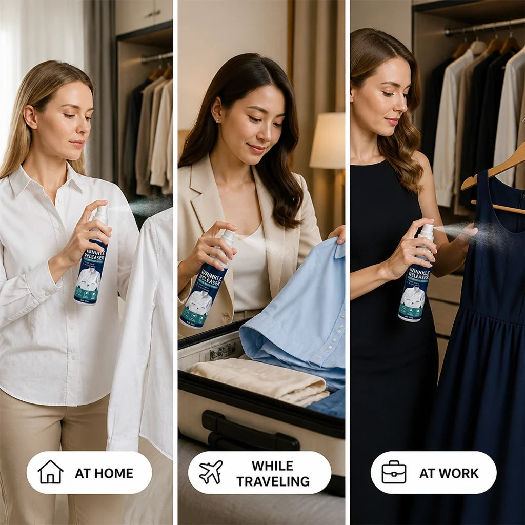 FoldSleek™— Instantly Smooth Wrinkles and Amp Your Confidence On the Go