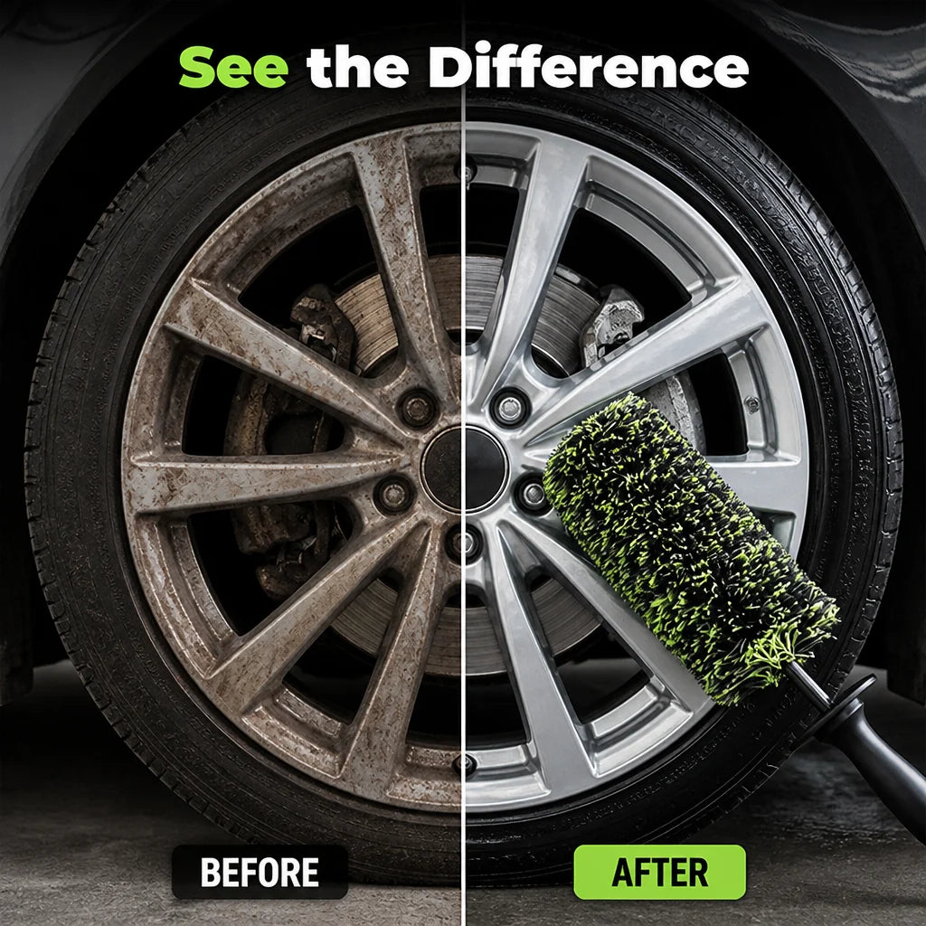 RoadRinse™ — Effortless Deep Cleaning that Protects and Primes Your Wheels to Shine Like New