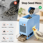 BreezeCrack™ Electric Seed Separator — Pure, Mess-Free Seeds That Keep Your Birds Happy and Healthy
