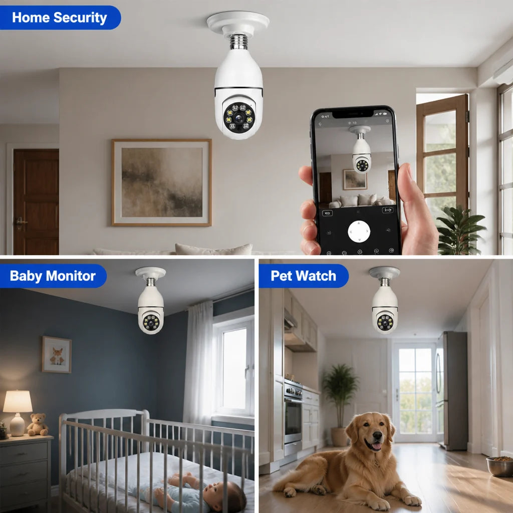 Homi360™ — Effortless 360° Home Security That Puts You in Control Night and Day