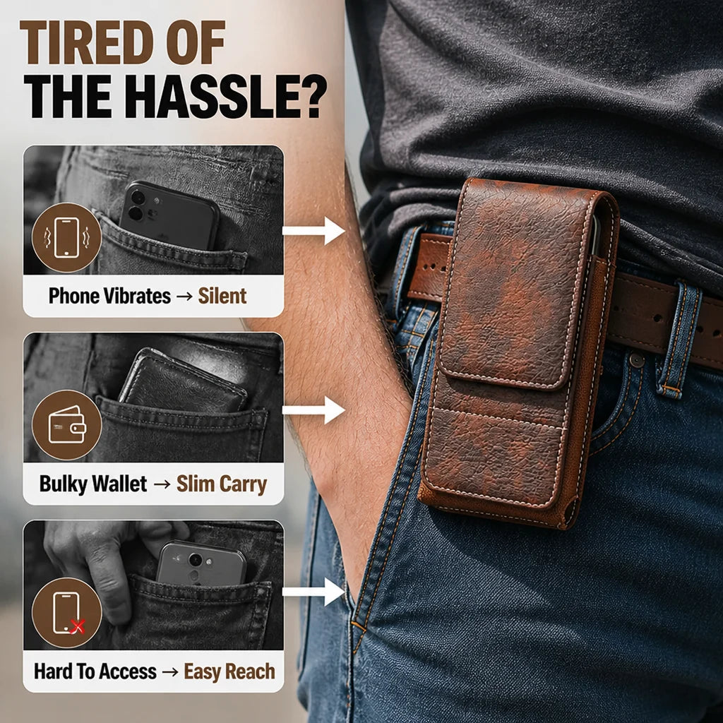 PocketFort™ — Keep Your Phone Safely Stored and Ready When Needed