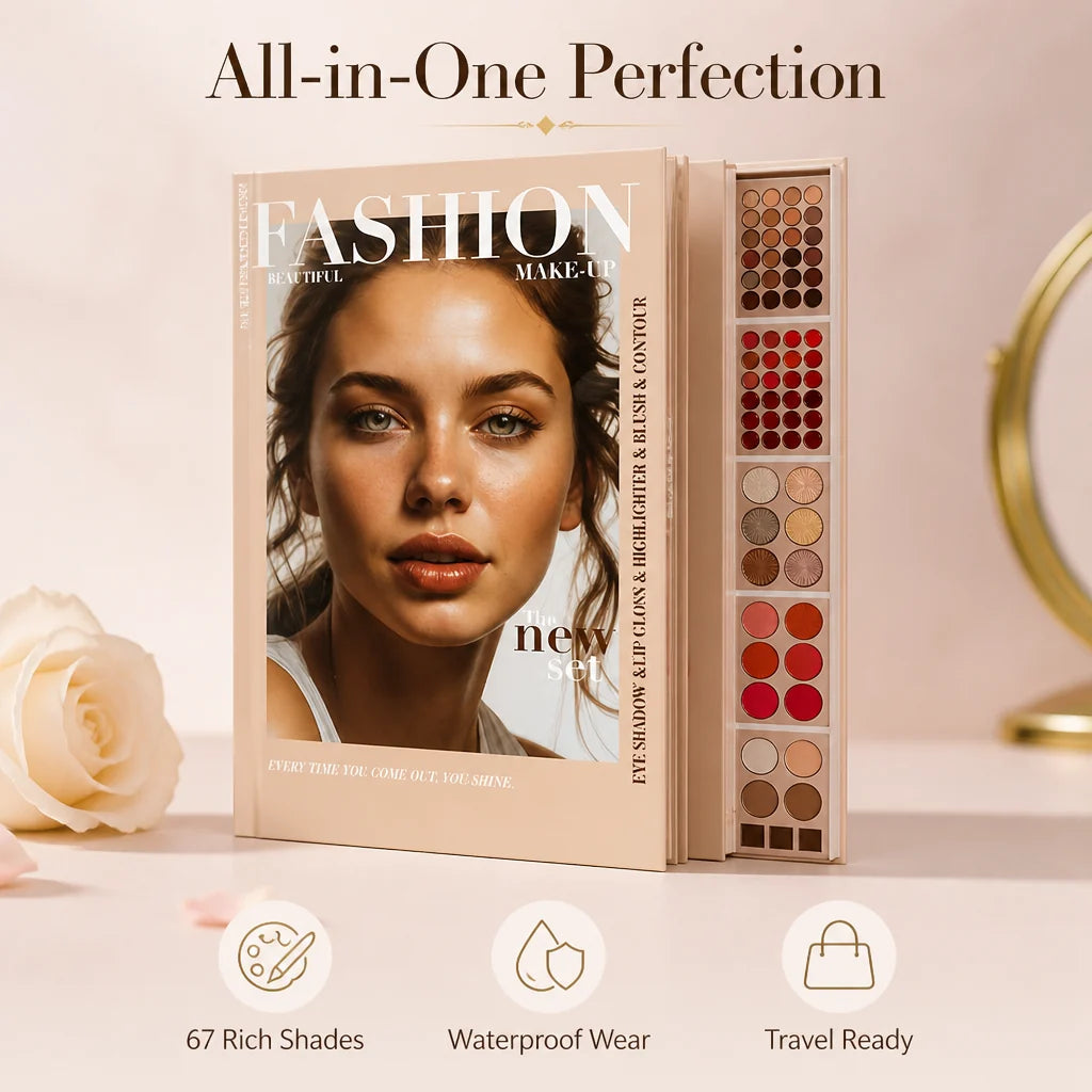 AuraCanvas™ 5-Layer Masterpiece Palette — Unleash Your Radiance and Command Every Moment