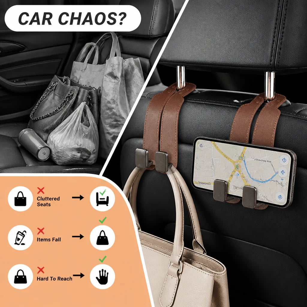 SwiftHang™ — Turn Your Car Chaos into Instant Calm and Spacious Style