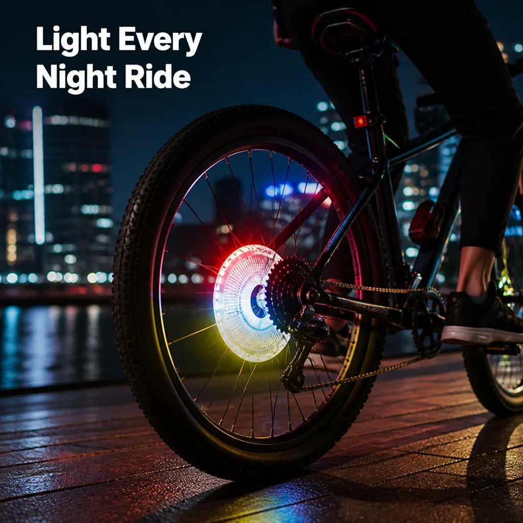 Wheelnexa™ Hub Light — Light Up Your Ride with Irresistible Style and Unmatched Safety