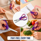 NotchCraft™ Pinking Shears — Master Every Cut with Effortless Precision and Fray-Free Style