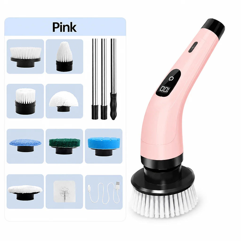 BrightBristle™ — Lift Stubborn Messes With Effortless Power