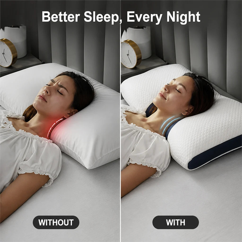 CerviCocoon™ — Wake Up Pain-Free with Neck Support That Feels Like a Gentle Embrace