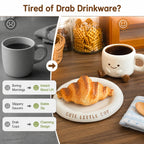 SipFable™ Cup & Saucer — Turn Every Sip Into a Smile and Uplift Your Day