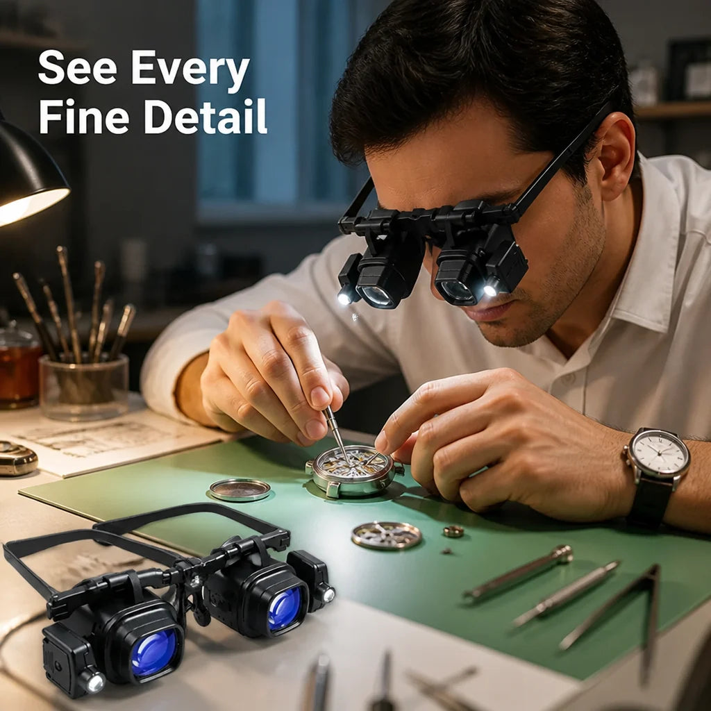 OptiHands™ — Master Every Tiny Detail with Unmatched Clarity and Hands-Free Precision