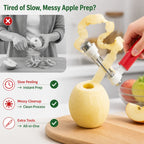 CoreSwift™ — Peel and Core Apples Instantly for Effortless Kitchen Joy