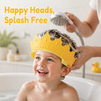MiraWave™ Kids Shampoo Visor — Turn Bath Time Tears Into Joyful Smiles Instantly
