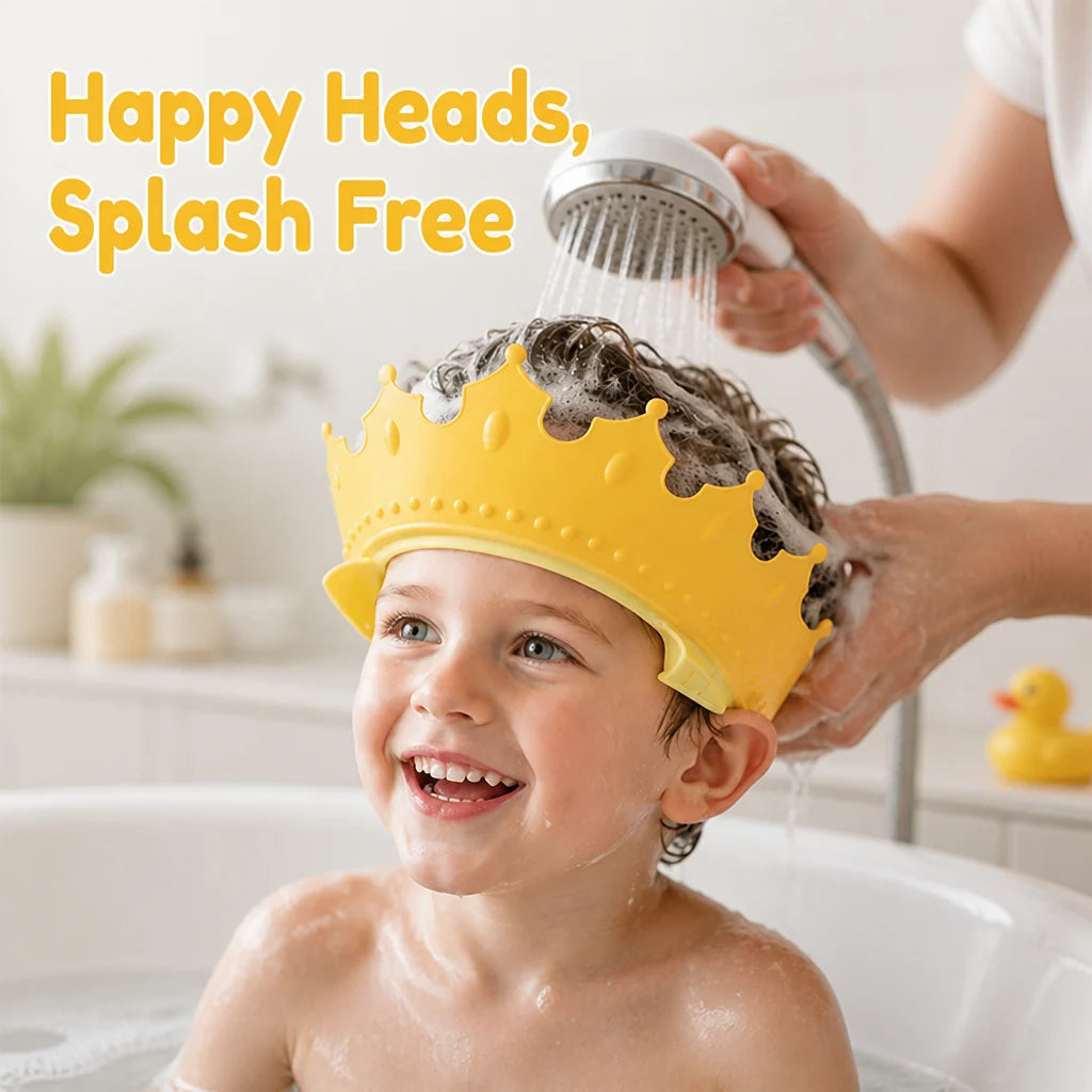 MiraWave™ Kids Shampoo Visor — Turn Bath Time Tears Into Joyful Smiles Instantly