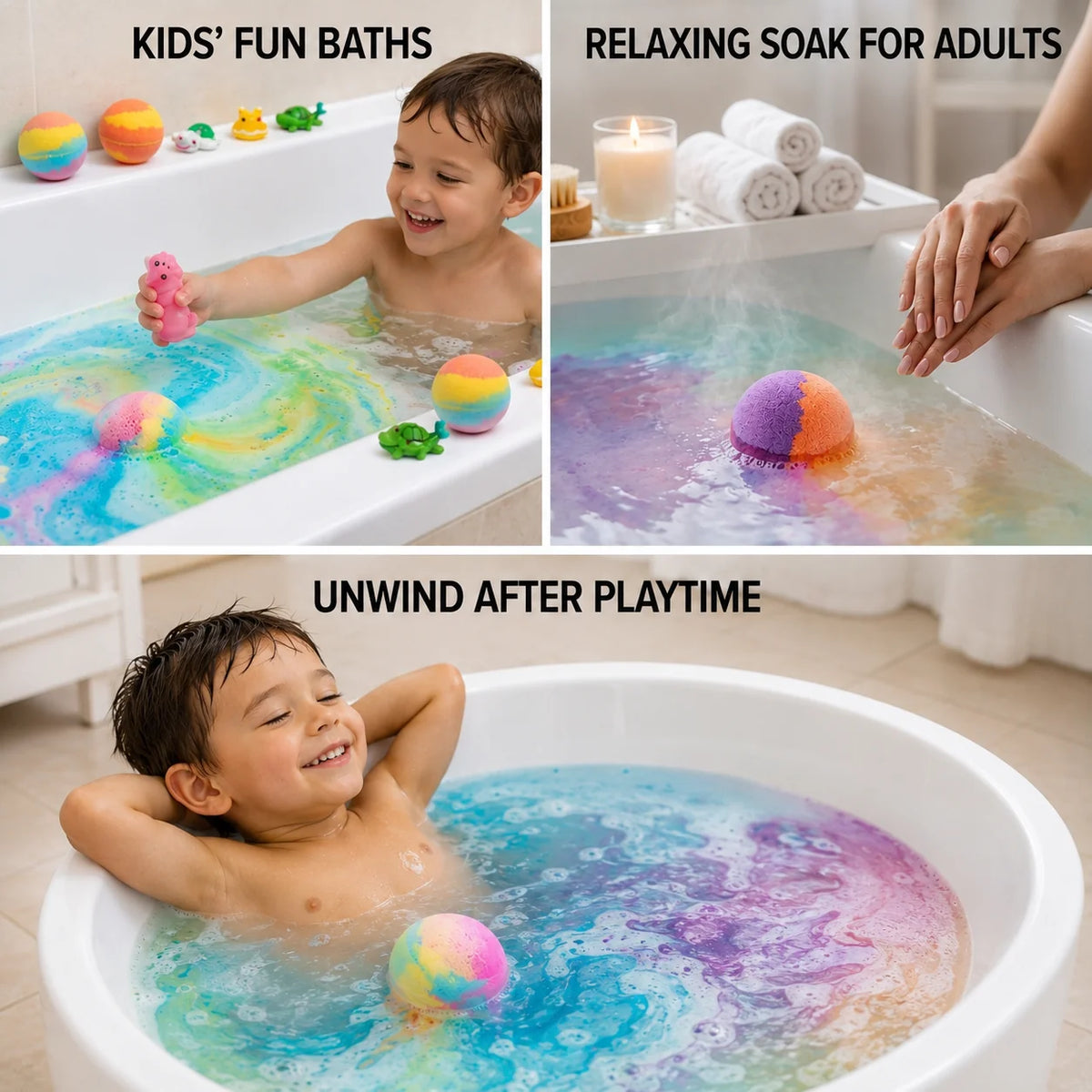 BubblyOrbit™ — 6pcs Transform Bath Time into a Magical Escape That Refreshes Your Skin and Sparks Pure Joy