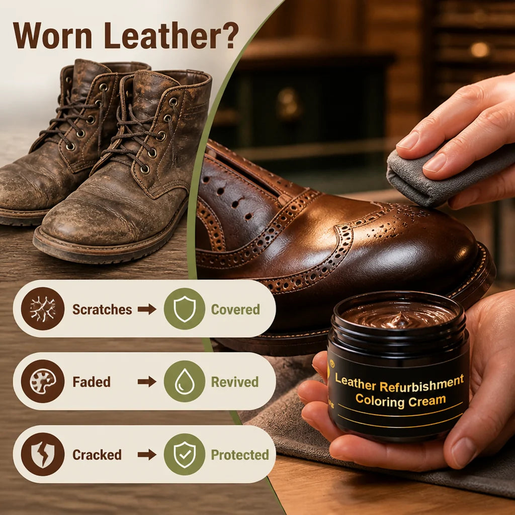 PatinaRevive™ Leather Revival Kit — Instantly Restore Your Leather’s Flawless, Head-Turning Glow