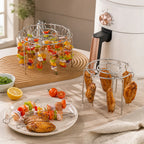 AirGlide Pro™ — Double Your Air Fryer Power for Crispy, Juicy Perfection Every Time
