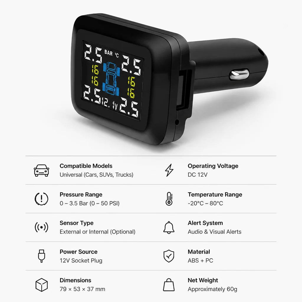TreadPing™ — Drive Fearlessly with Instant Tire Safety Alerts