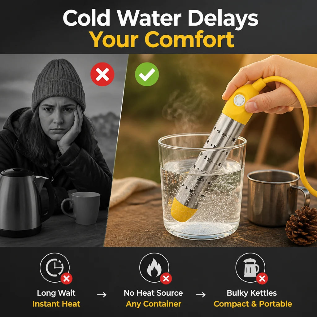 BlazeStream™ Pro — Instant, Safe Heat Wherever Life Takes You