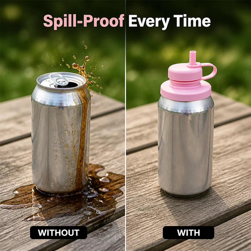 BugBaffle™ — Sip Confidently Anywhere with Zero Spills and No Bugs Getting In Your Way