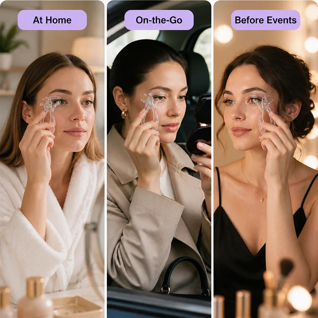 EyeArc™ LashLift Curler — Unleash Bold, Eye-Opening Lashes That Command Attention