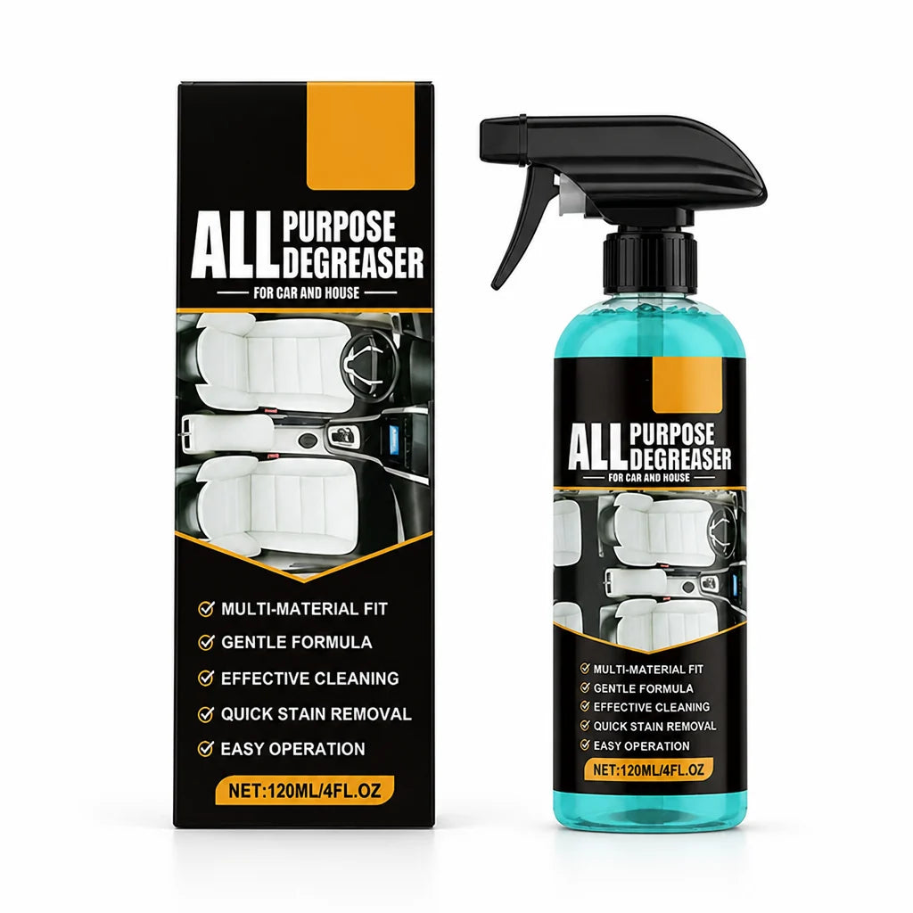 GrimeBurst™ Multi-Surface Degreaser Spray — Blast Away Grease and Enjoy Instant, Sparkling Clean Refreshment