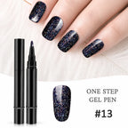 VeraBella™ All-in-One Gel Pen — Flawless, Fade-Proof Nails That Shine Through Everything