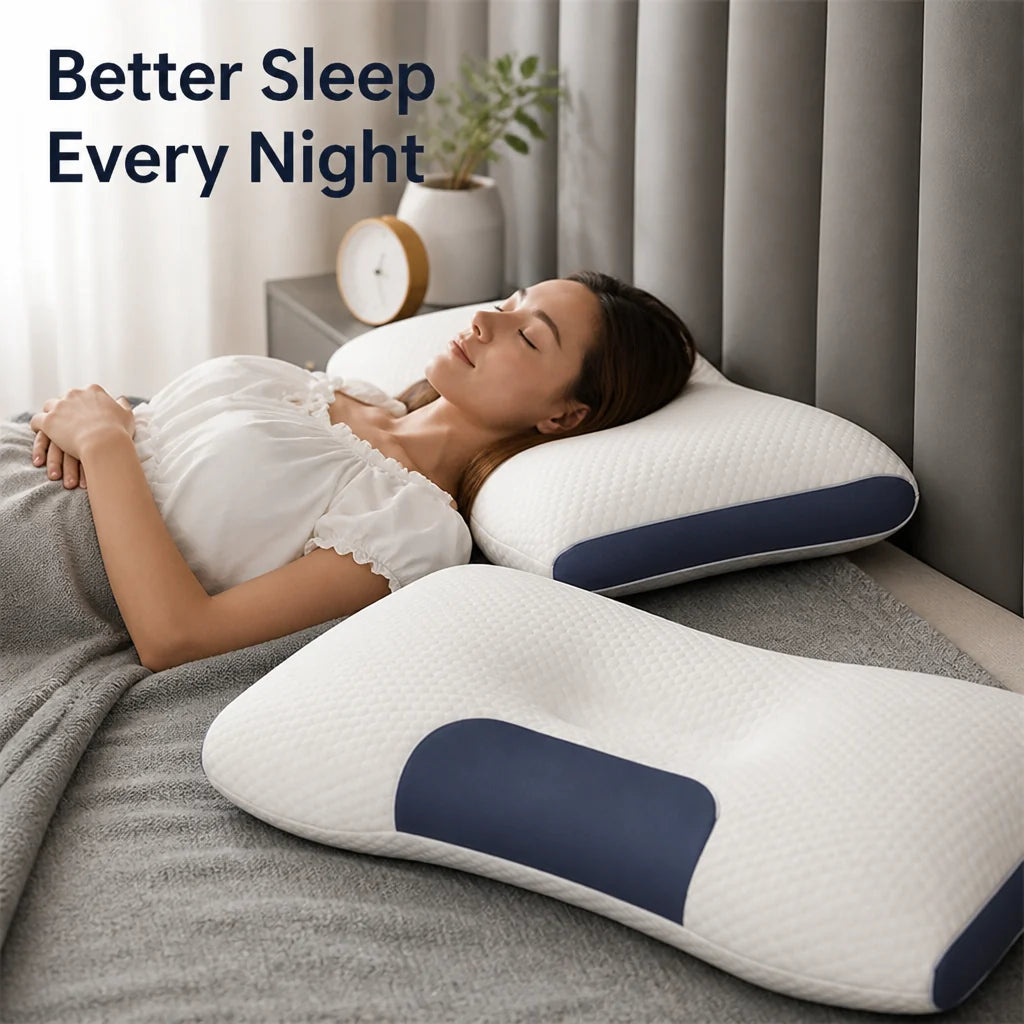 CerviCocoon™ — Wake Up Pain-Free with Neck Support That Feels Like a Gentle Embrace