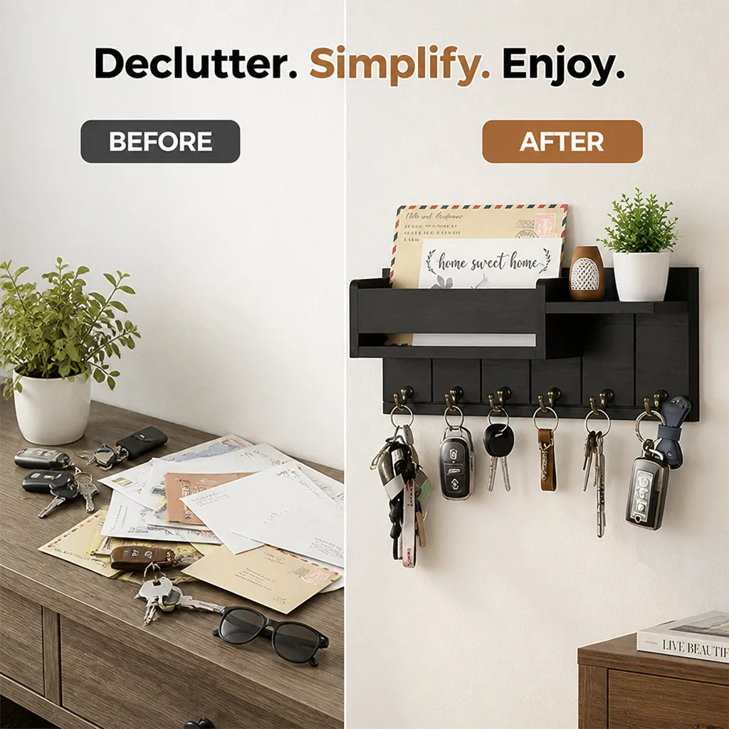 WallCaddy™ Wall Organizer — Transform Chaos into Calm and Never Lose a Thing Again