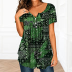 Lunessa™ V-Neck Top — Breeze Through Your Day in Effortless Cool Confidence