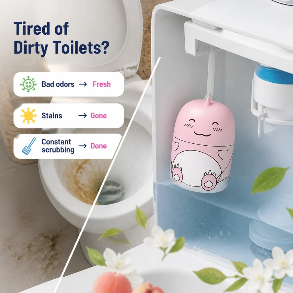 LavvyLush™ Toilet Freshener — Effortless Sparkle and Freshness That Lasts Months