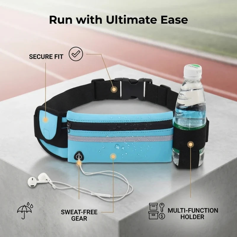 HydraStride™ — Run Unstoppable with Total Comfort and Secure, Sweat-Free Gear