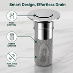 ClearFlowGuard™ — End Drain Drama and Enjoy a Smooth, Stress-Free Bathroom Every Day
