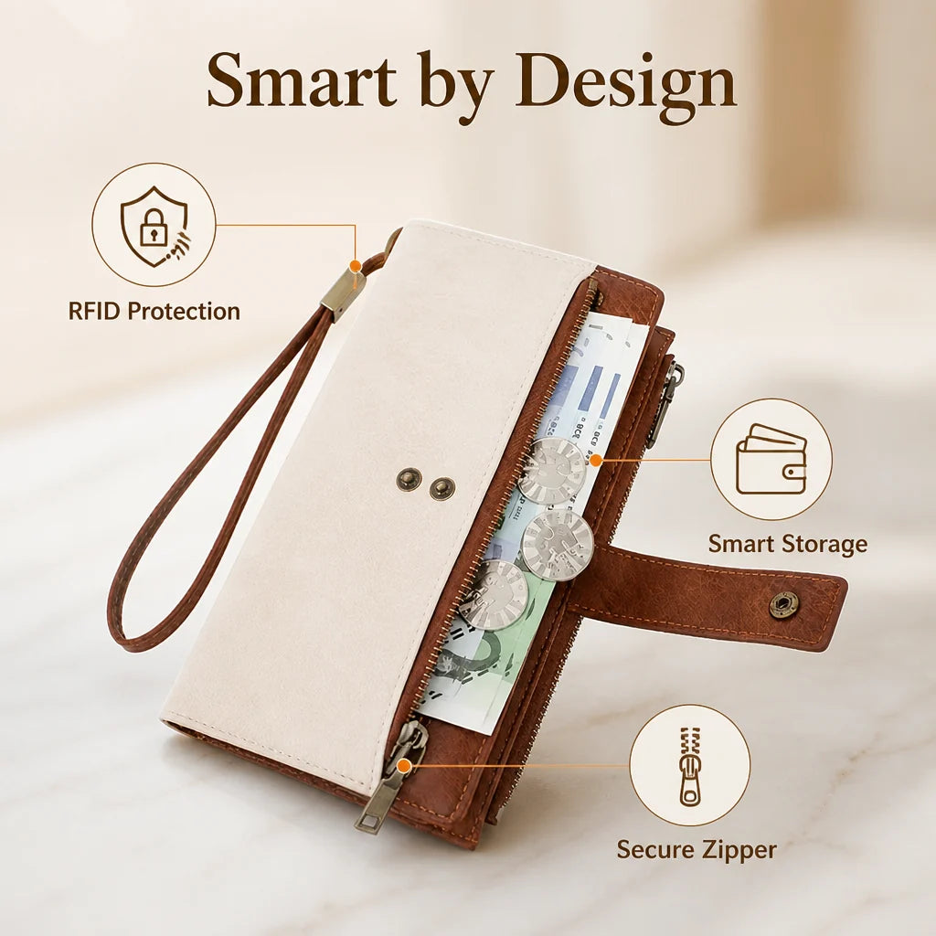 Fortivelle™ Wallet — Carry Your Essentials in Refined Security