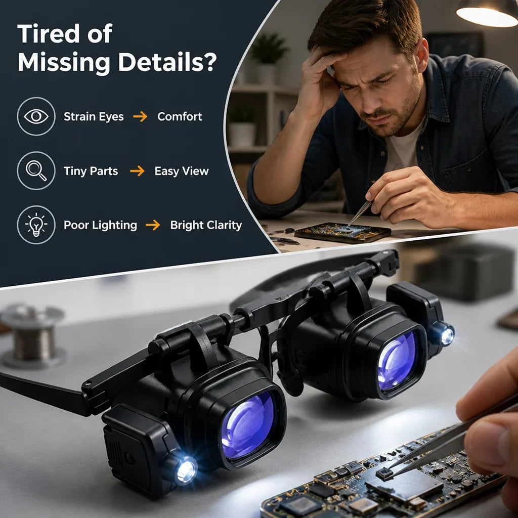 OptiHands™ — Master Every Tiny Detail with Unmatched Clarity and Hands-Free Precision