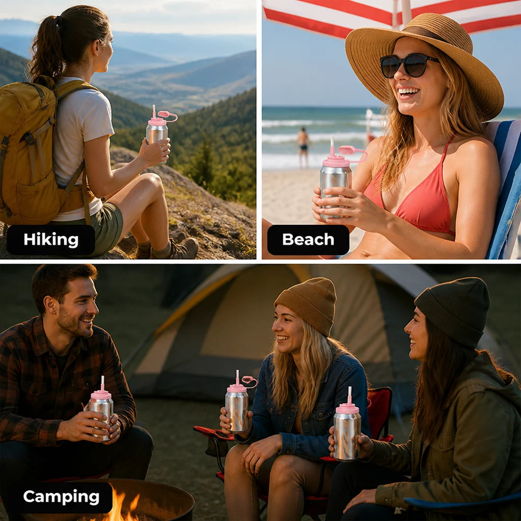 BugBaffle™ — Sip Confidently Anywhere with Zero Spills and No Bugs Getting In Your Way