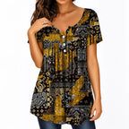 Lunessa™ V-Neck Top — Breeze Through Your Day in Effortless Cool Confidence